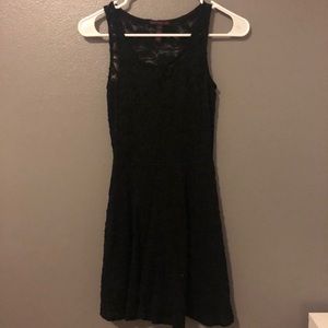 Black cocktail dress